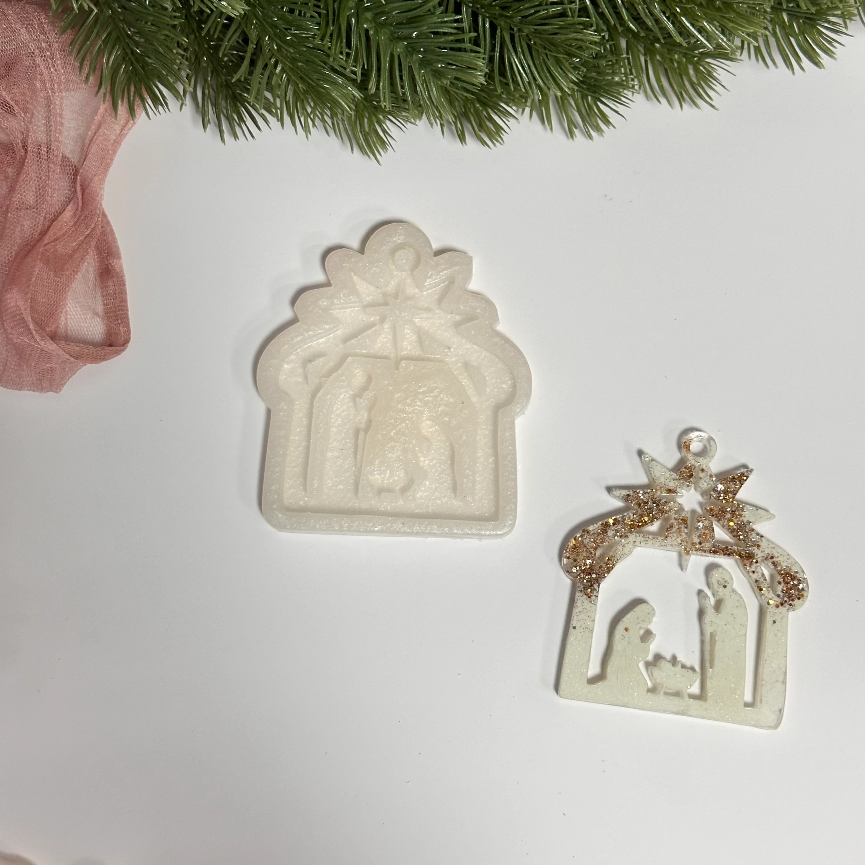 Nativity Scene Silicone Mold 4