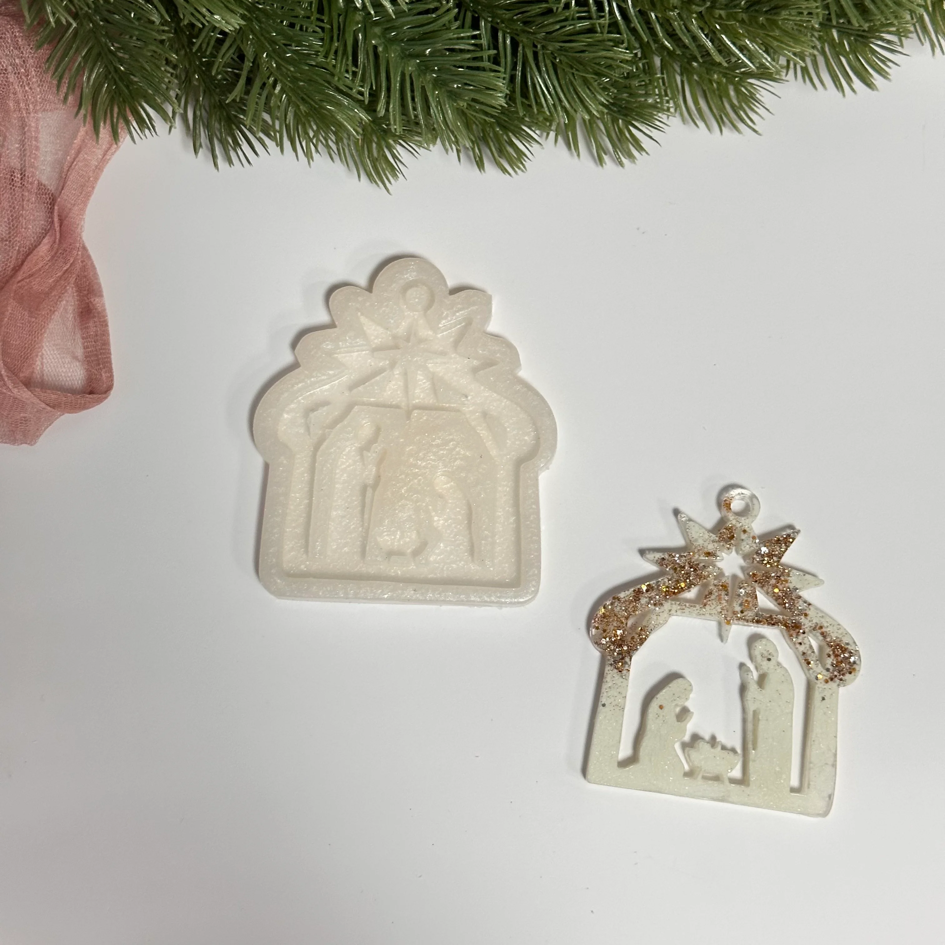 Nativity Scene Silicone Mold 5