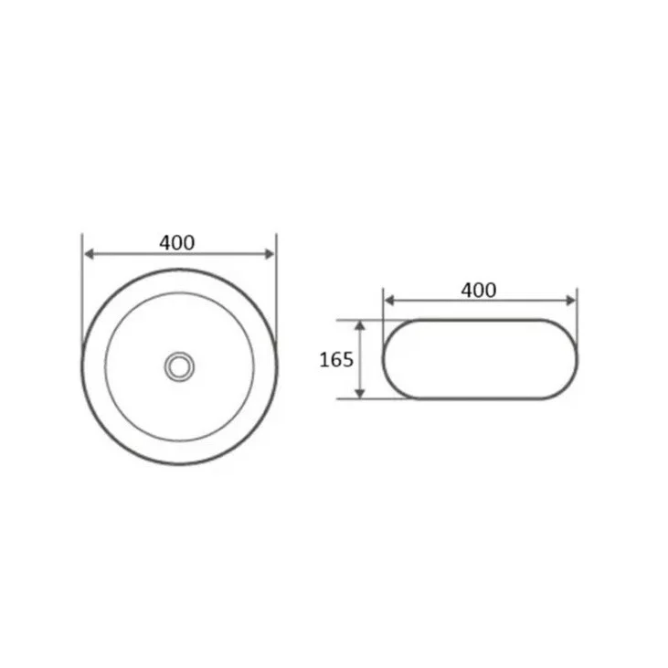Silicone mold – sink “Donat” 40 cm