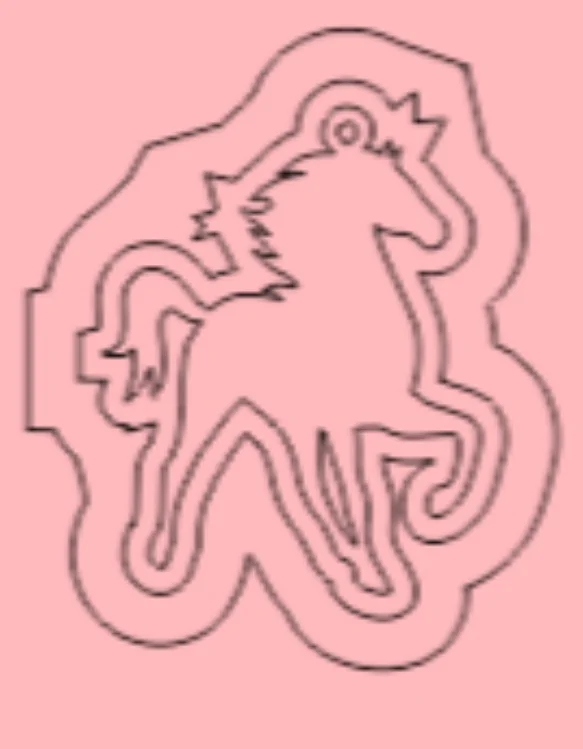 Silicone Mold “Horse 4”