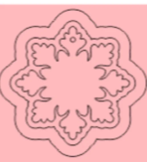 Silicone Mold “Snowflake 1”