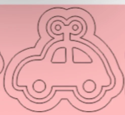 Silicone Mold “Little Car”